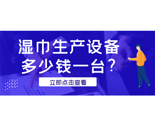 濕巾生產(chǎn)設備多少錢一臺？廠家發(fā)貨免費試機！