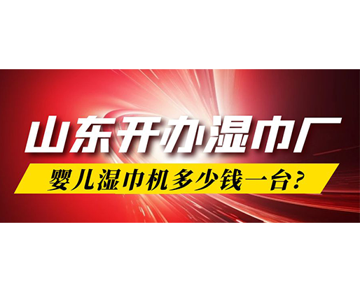 山東開辦濕巾廠，嬰兒濕巾機多少錢一臺?