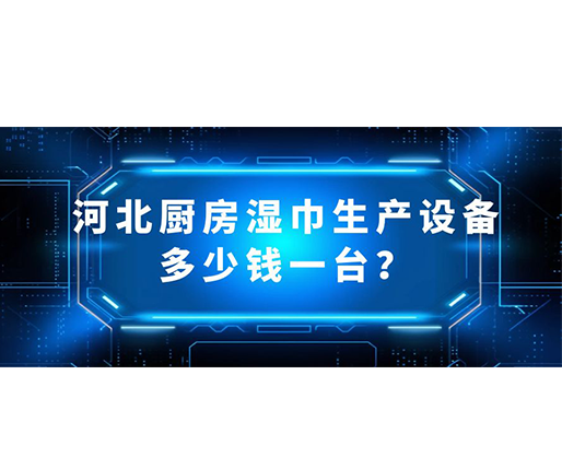 河北廚房濕巾生產(chǎn)設(shè)備多少錢(qián)一臺(tái)？